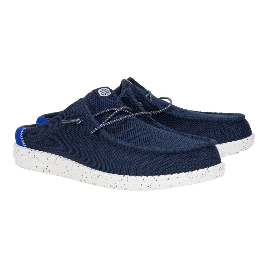 Wally Slip Varsity - Navy - Image 2