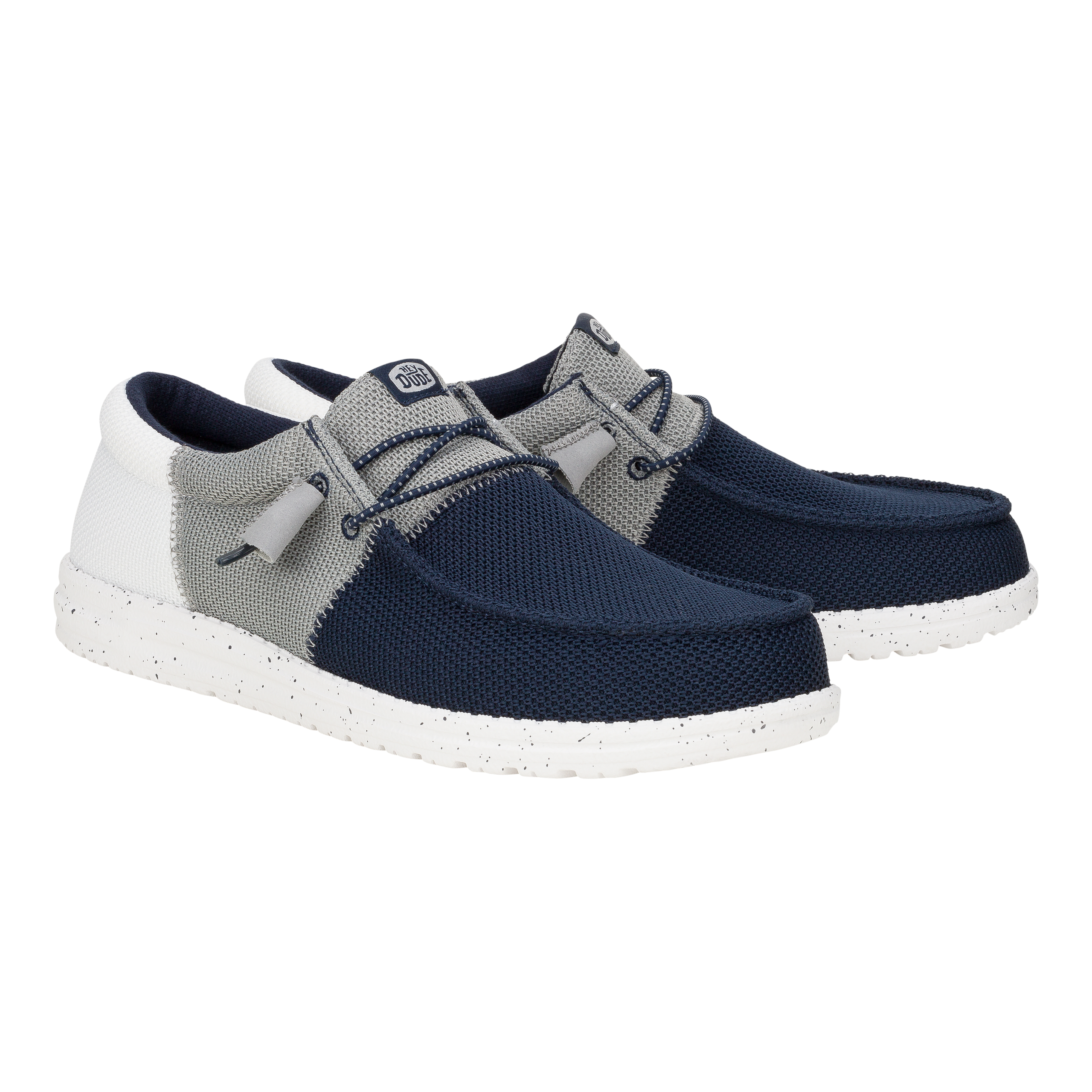 Wally Tri Varsity Mesh - Navy/Grey - Image 2