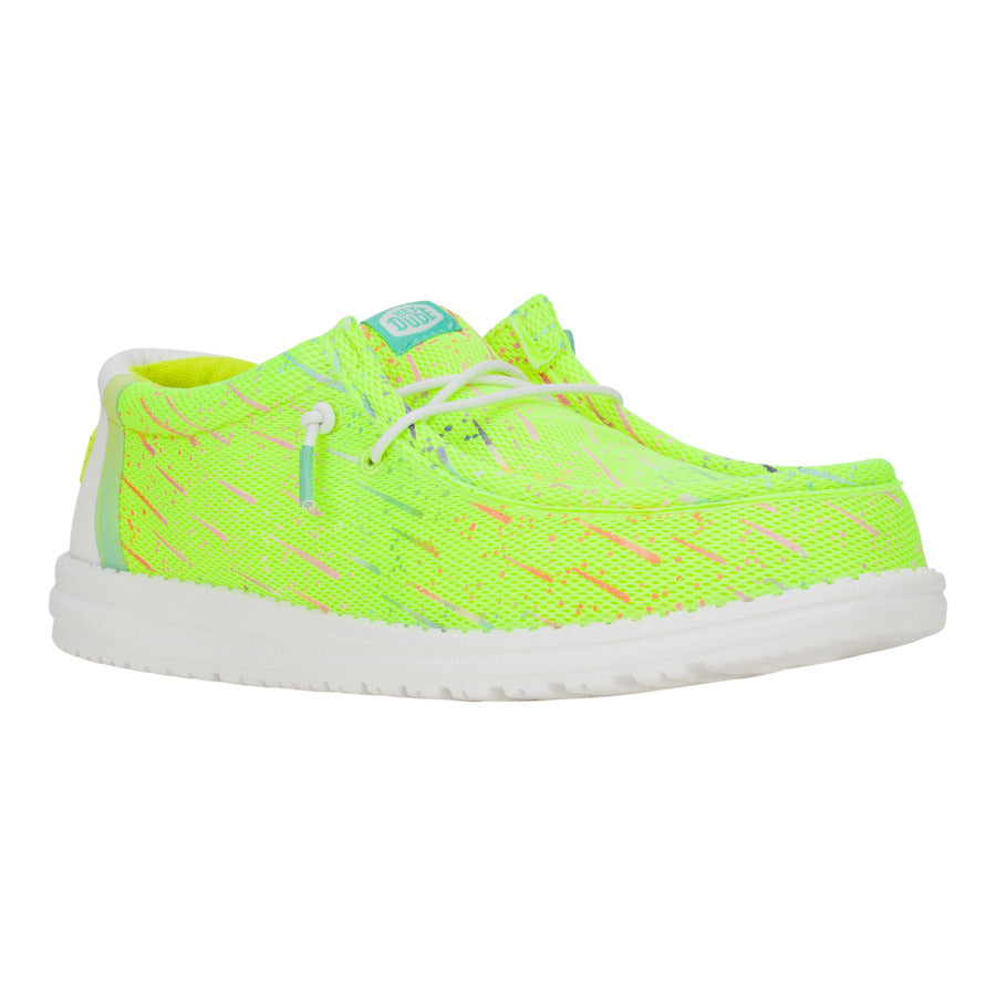 Wally Party Mesh - Lime Punch/White - Image 7
