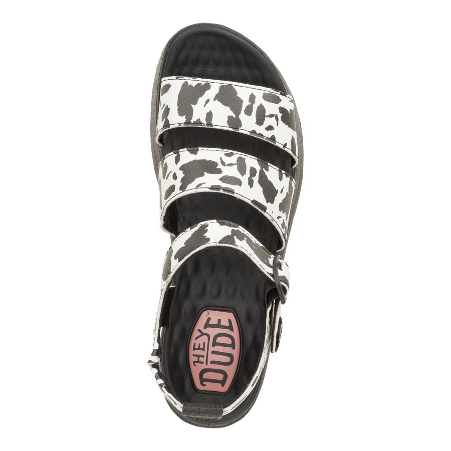 Delray Buckle Animal - Black/White - Image 6