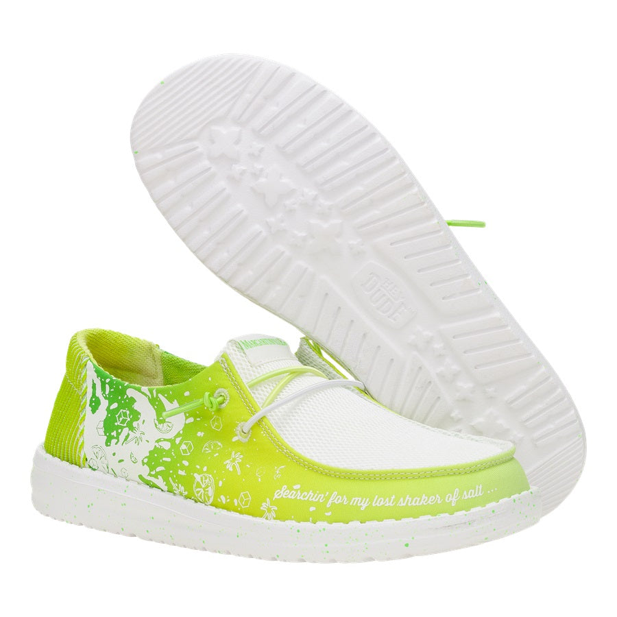 Wendy Margaritaville 2 - White/Lime - Image 4