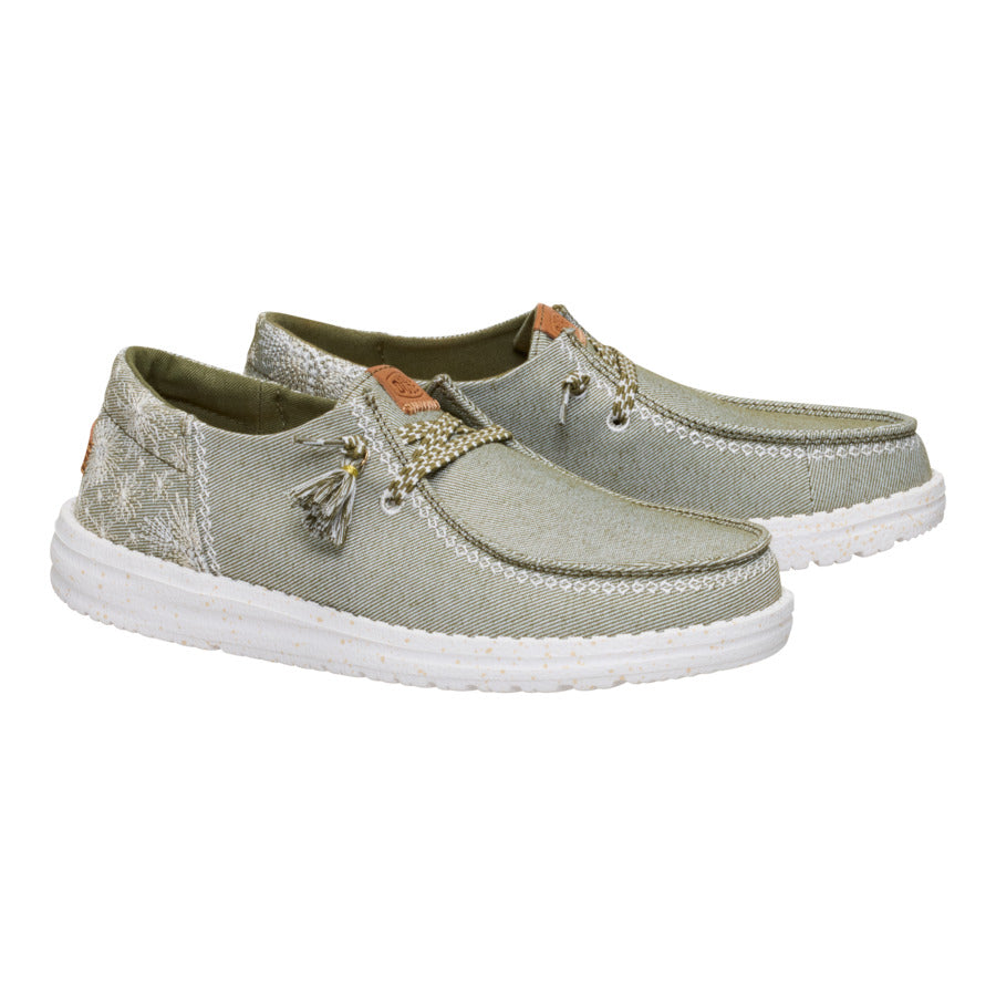 Wendy Funk Embroidered Floral - Olive - Image 2