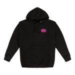 Go To Buckle Hoodie - Black/Pink