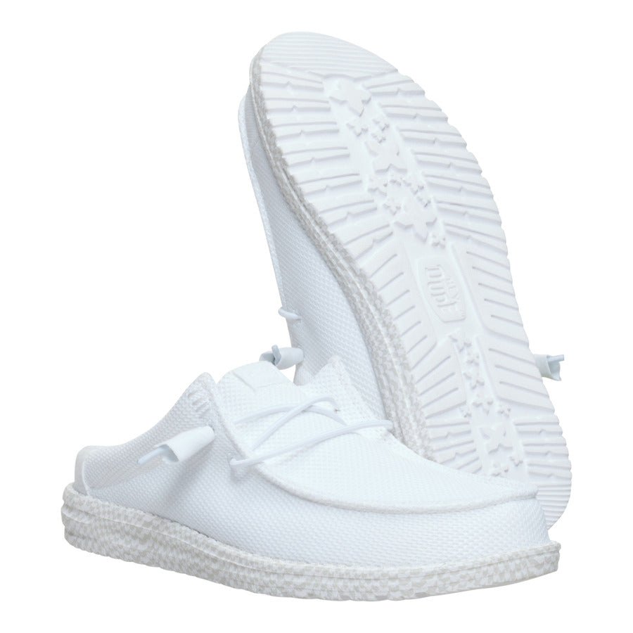 Wally Slip Warped Geo - White/Dawn Blue - Image 3