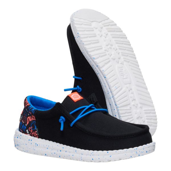 Wally Funk Youth Game On - Black/Multi