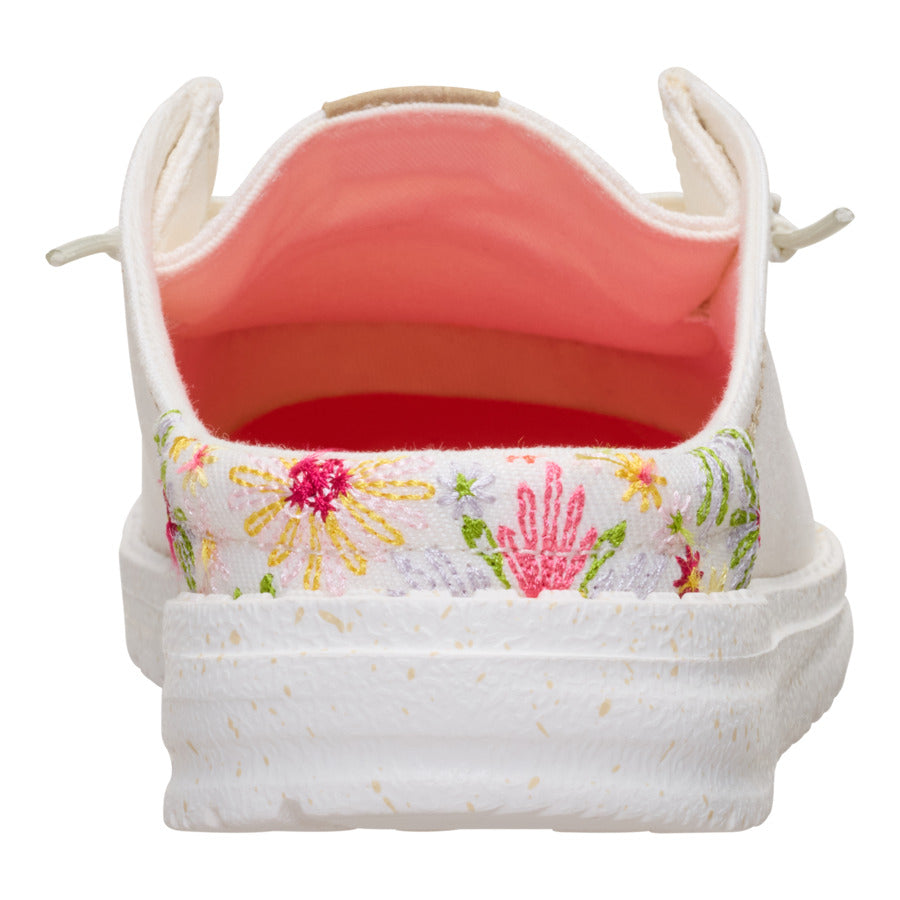 Wendy Slip Embroidered Floral - Off White - Image 5