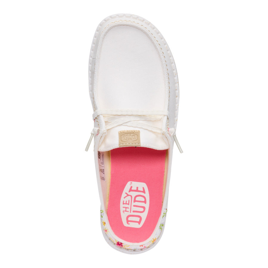 Wendy Slip Embroidered Floral - Off White - Image 6