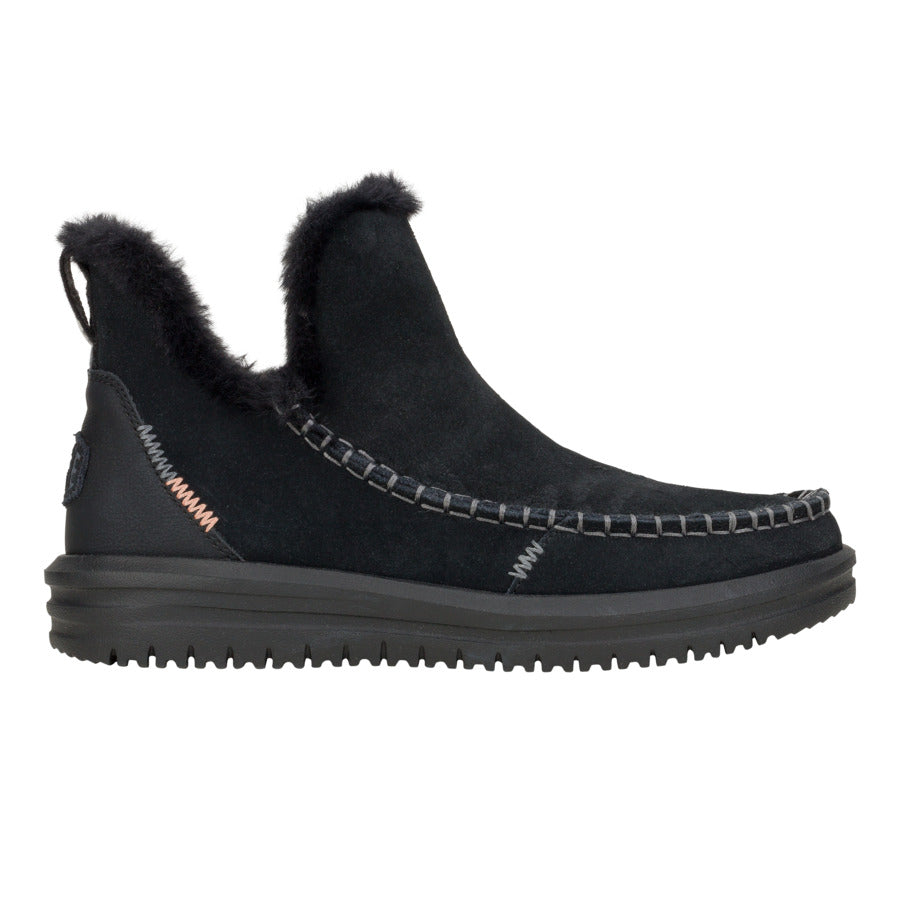 Camden Suede - Black/Black - Image 9