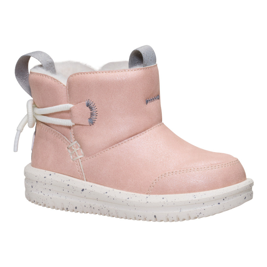 Camden Bow Boot Toddler Cozy - Sparkle Pink - Image 7