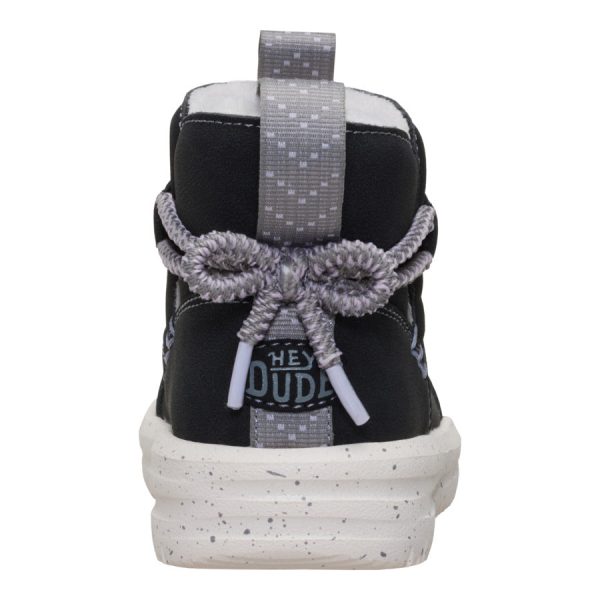 Camden Bow Boot Toddler Cozy - Black