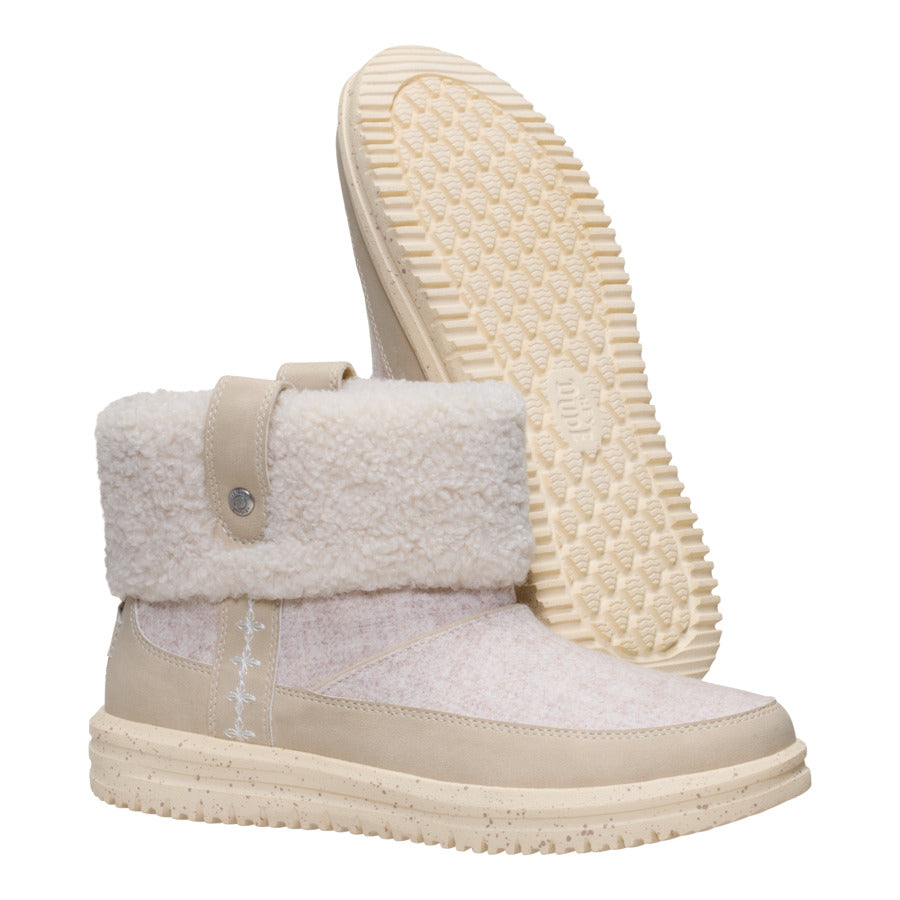 Camden Cuff Wool Cozy - Tan - Image 4