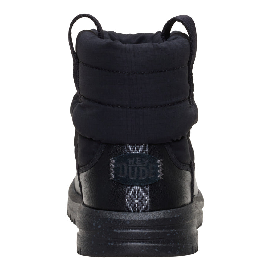 Camden Cuff Nylon Quilt - Black/Black - Image 5