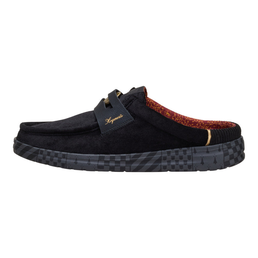 Wally Slip Hogwarts Loafer - Black/Gold - Image 2
