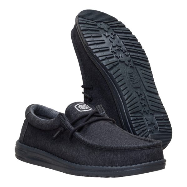 Wally Stretch Jersey - Black/Black