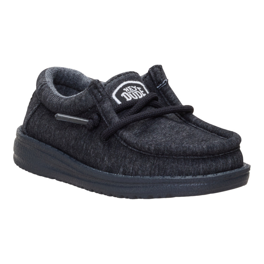 Wally Toddler Stretch Jersey - Black - Image 7