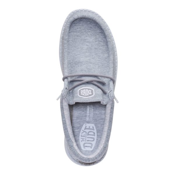 Wally Stretch Jersey Wide - Grey