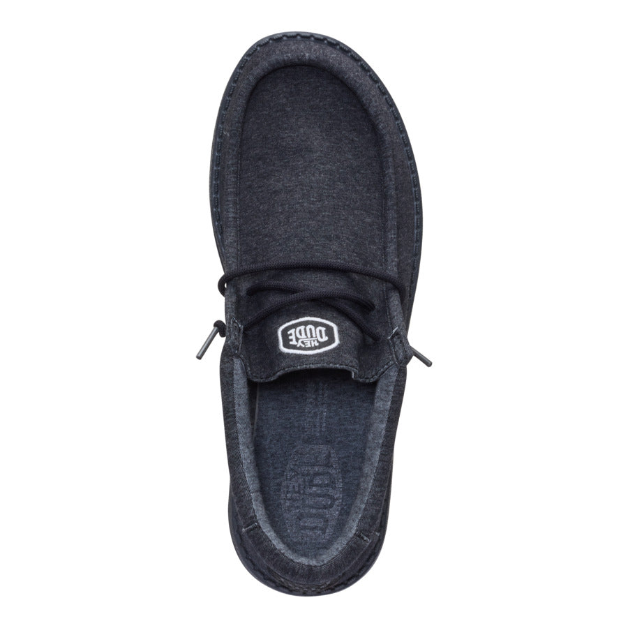 Wally Stretch Jersey Wide - Black/Black - Image 6