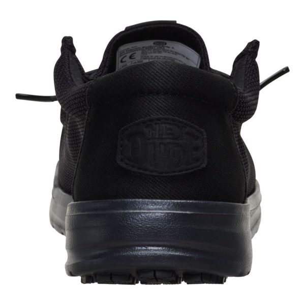 Wally Work CE Slip Resistant Wide - Black